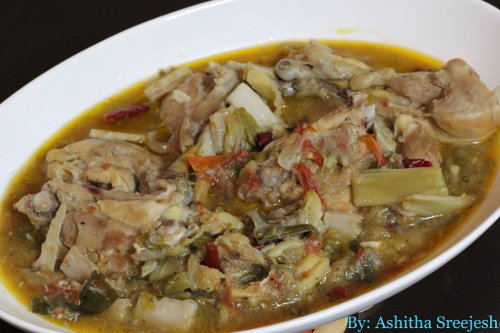 Chicken with Bamboo Shoots