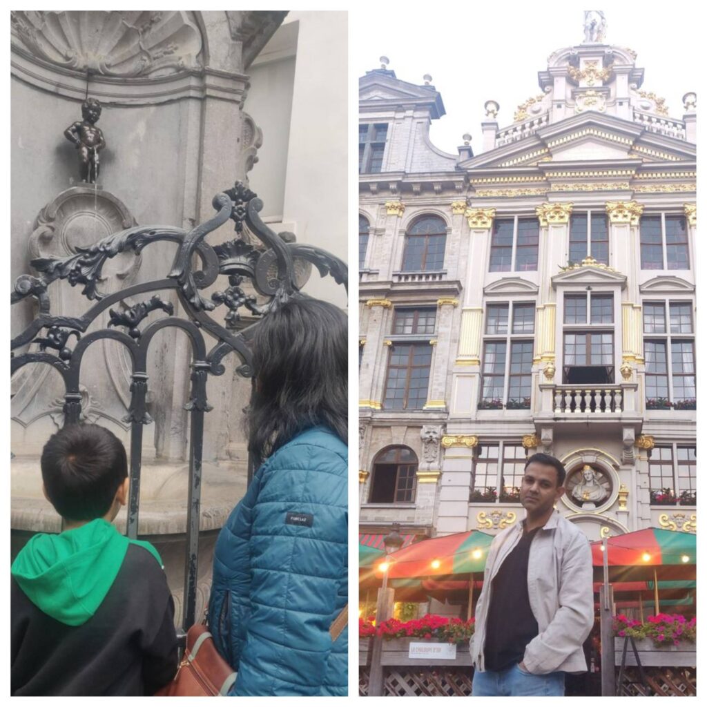 Manneken Pi - Grand Place - Brussels