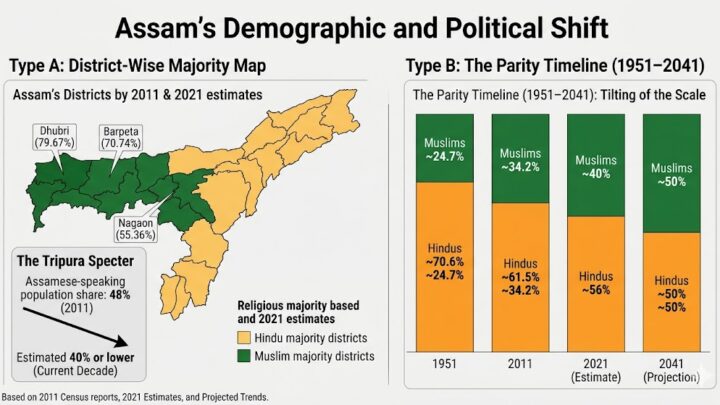 2041 – The Year When Assam’s Demoraphy is predicted to change