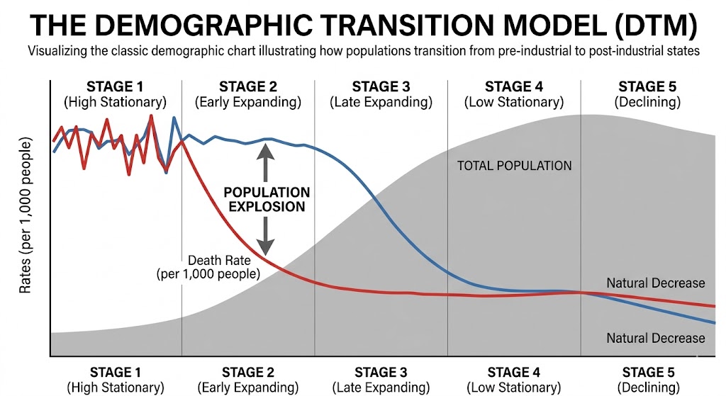 Demography Explained: How Minor Trends Lead to Major Changes